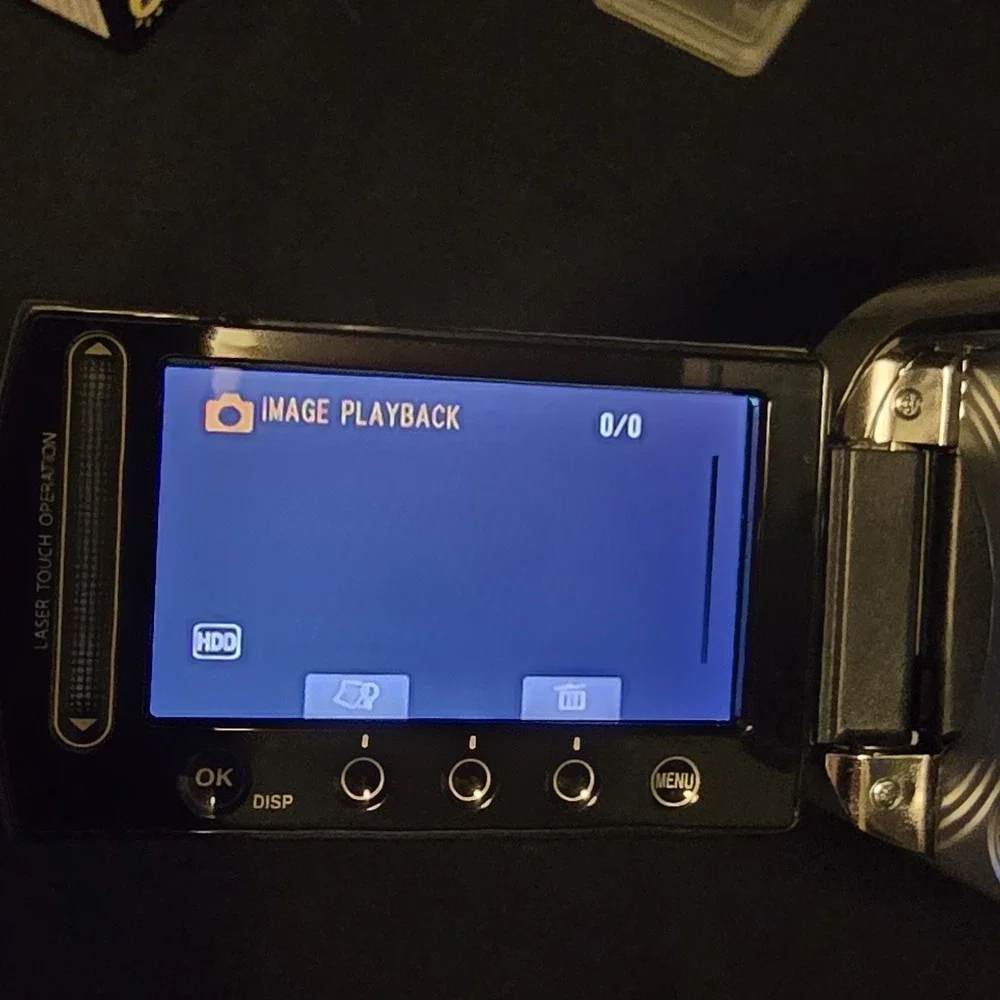 JVC Everio GZ-MG335HU Hybrid 30GB HDD 35x Optical Camcorder‎ Tested Works Bundle